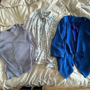 Lot 3 tops Size M